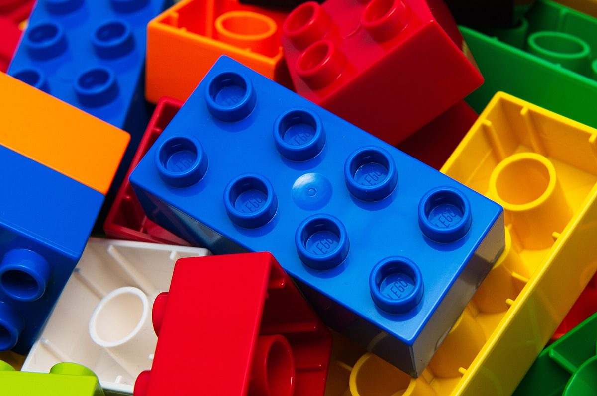 Klocki LEGO Duplo — kolorowy zestaw — Zdjęcie 1